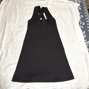 Black Biondo Beverly Hills Dress A-line hem crisscross straps Size XS